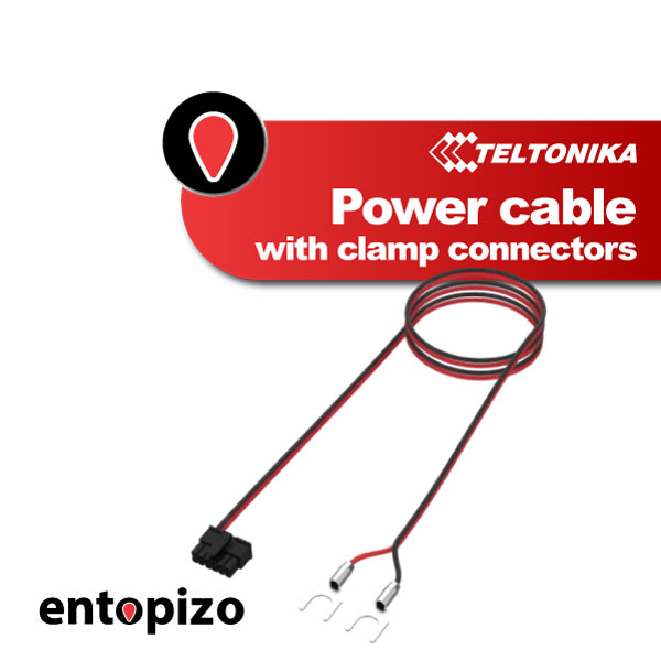 TELTONIKA stroomkabel met klemconnectoren (PPWS00000680)