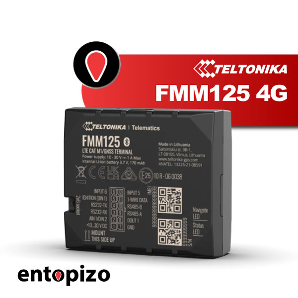 Teltonika FMM125 4G LTE | Uitbreidbare GPS-tracker