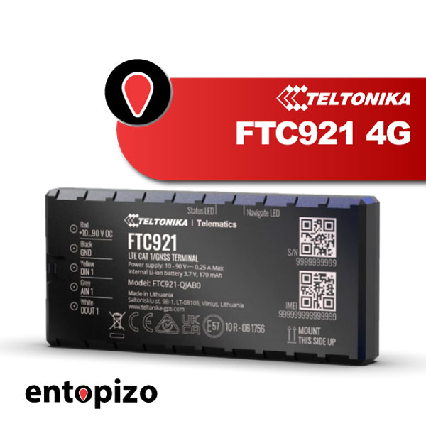 Teltonika FTC921 4G | Maximale nauwkeurigheid GPS-tracker