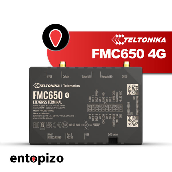 Teltonika FMC650 4G | GPS-tracker voor vrachtwagens
