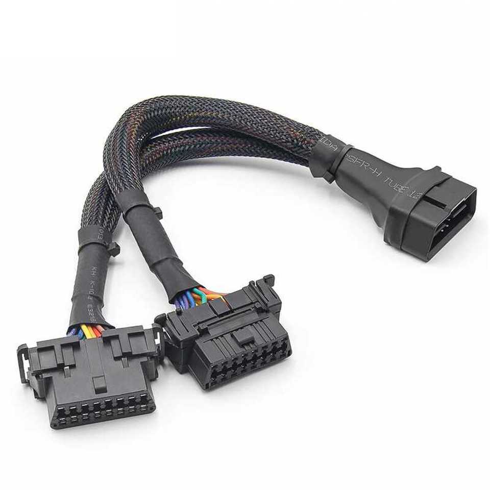 OBD II SPLITTER GEVLOCHTEN