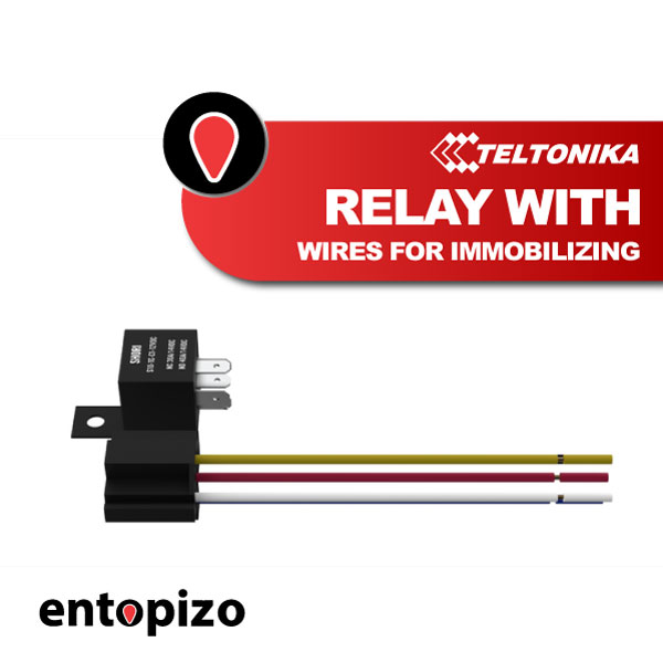 TELTONIKA RELAIS MET DRADEN VOOR IMMOBILISERING (PPEX00003260)