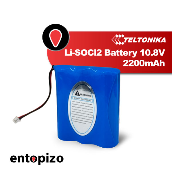 Teltonika Li-SOCl2-batterij 10,8 V, 2200 mAh (PPCB00003860)